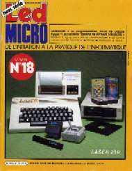 Jaquette de Led Micro — n°18