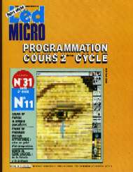 Jaquette de Led Micro — n°31