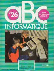 Jaquette de aBc INFORMATIQUE — n°26