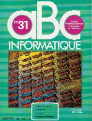 Jaquette de aBc INFORMATIQUE — n°31