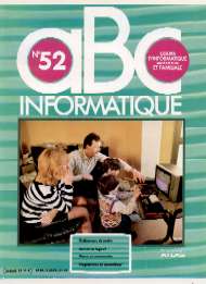 Jaquette de aBc INFORMATIQUE — n°52