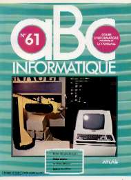 Jaquette de aBc INFORMATIQUE — n°61