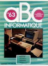 Jaquette de aBc INFORMATIQUE — n°63