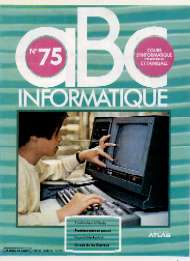 Jaquette de aBc INFORMATIQUE — n°75