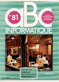 Jaquette de aBc INFORMATIQUE — n°81