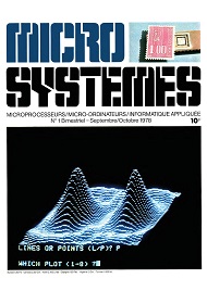 Jaquette de Micro Systemes — n°001