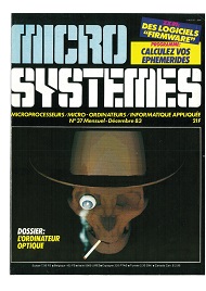 Jaquette de Micro Systemes — n°037