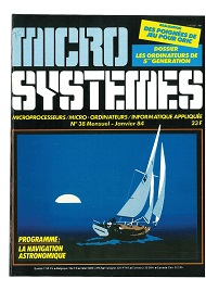 Jaquette de Micro Systemes — n°038
