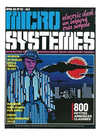 Jaquette de Micro Systemes — n°052