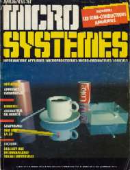 Jaquette de Micro Systemes — n°063