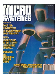 Jaquette de Micro Systemes — n°094
