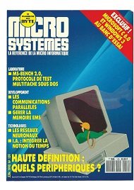 Jaquette de Micro Systemes — n°109