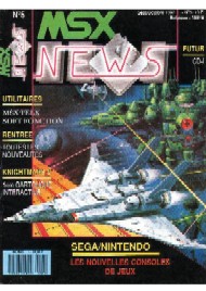 Jaquette de MSX News — n°5