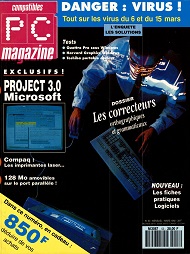 Jaquette de Compatibles PC Magazine — n°053