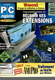 Jaquette de Compatibles PC Magazine — n°072