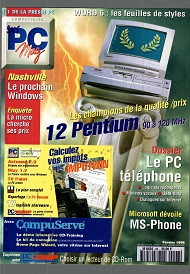 Jaquette de Compatibles PC Magazine — n°096 [censuré]