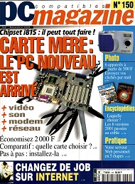 Jaquette de Compatibles PC Magazine — n°150