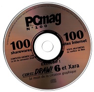 Jaquette de Compatibles PC Magazine — CD 100 [censuré]