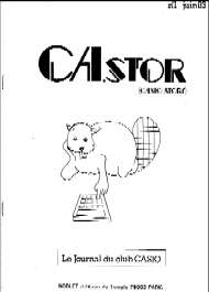 Jaquette de CASTOR — n°01