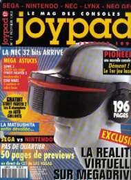 Jaquette de Joypad — n°017