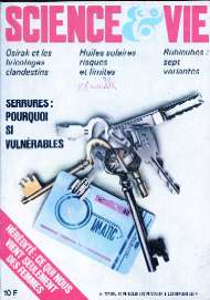 Jaquette de Science et Vie — n°0767