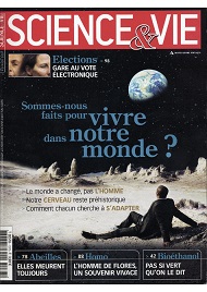 Jaquette de Science et Vie — n°1073