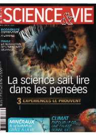 Jaquette de Science et Vie — n°1098