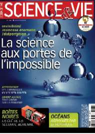 Jaquette de Science et Vie — n°1103