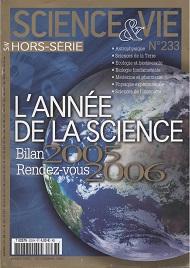 Jaquette de Science et Vie — HS n°233