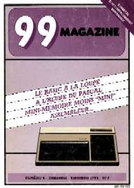 Jaquette de 99 Magazine — n°06