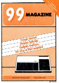 Jaquette de 99 Magazine — n°08