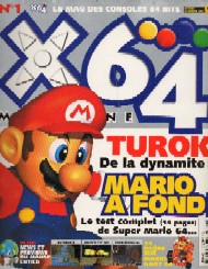 Jaquette de X64 magazine — n°001