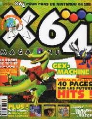 Jaquette de X64 magazine — n°008