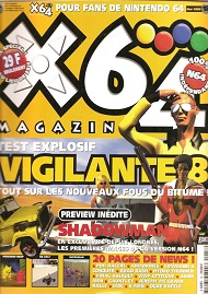 Jaquette de X64 magazine — n°018