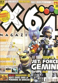 Jaquette de X64 magazine — n°023