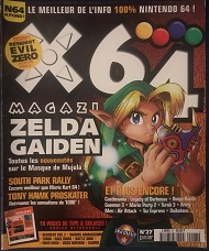 Jaquette de X64 magazine — n°27