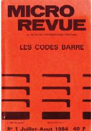 Jaquette de Micro Revue — n°HP 01