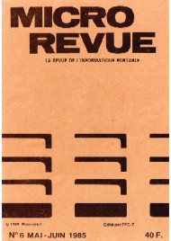 Jaquette de Micro Revue — n°HP 06