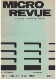 Jaquette de Micro Revue — n°HP 07
