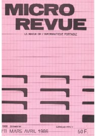 Jaquette de Micro Revue — n°HP 11