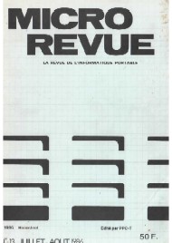 Jaquette de Micro Revue — n°HP 13