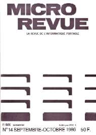 Jaquette de Micro Revue — n°HP 14
