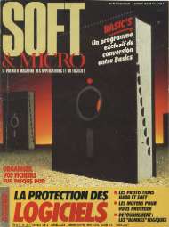 Jaquette de Soft Et Micro — n°010
