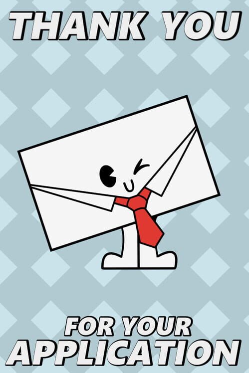 Jaquette de Thank You For Your Application!