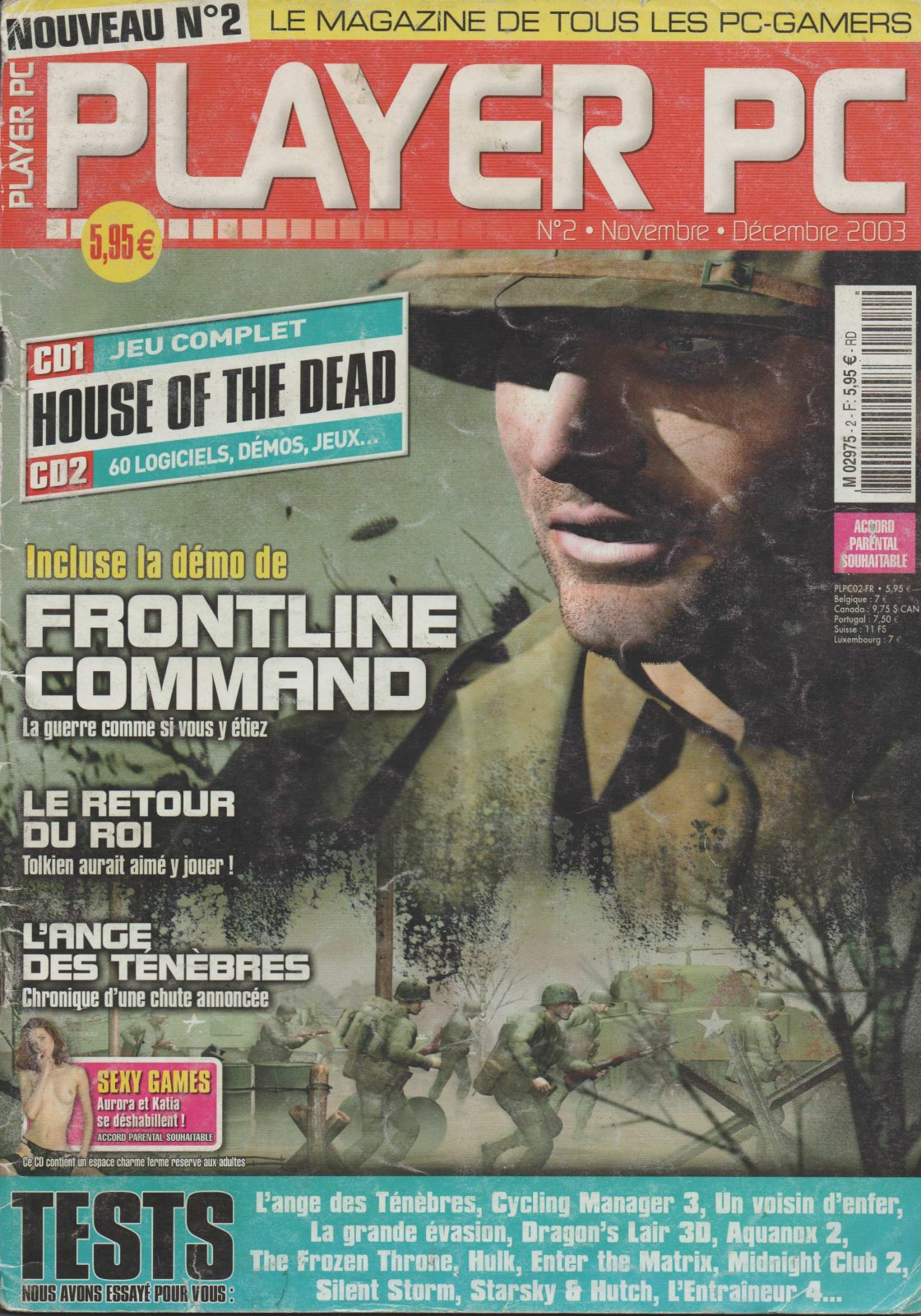 Jaquette de Player PC — n°2