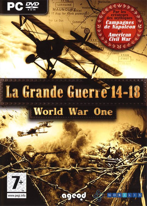 Jaquette de La grande guerre: 14-18 World war one