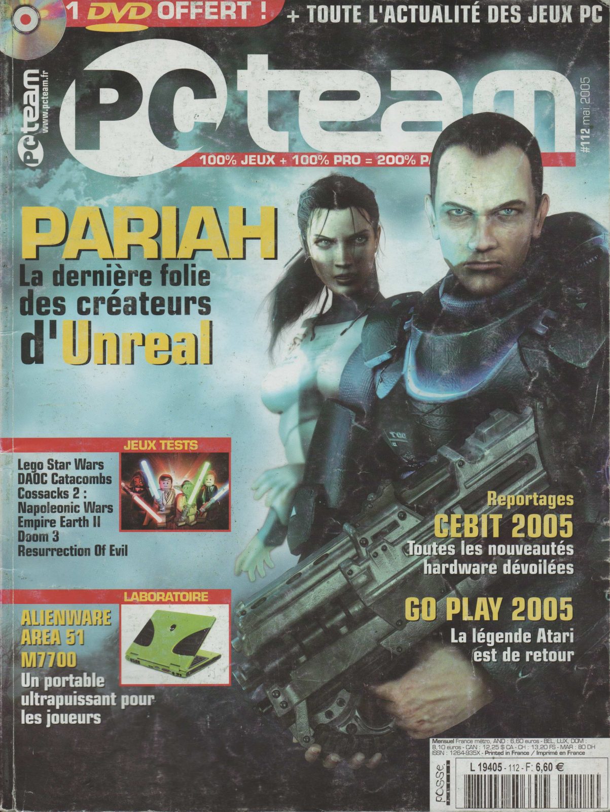 Jaquette de PC Team — n°112