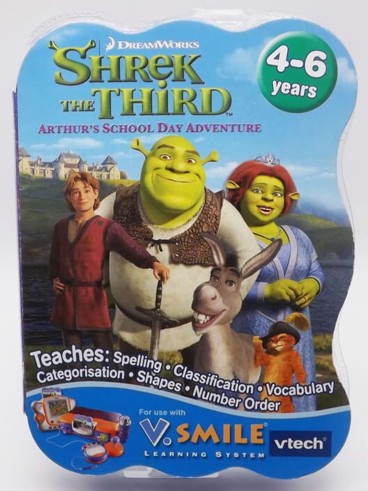 Jaquette de Shrek the Third: Arthur's School Day Adventure