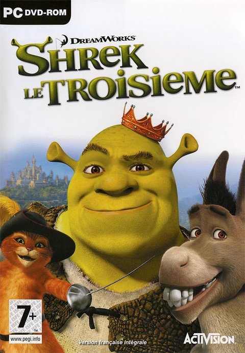 Jaquette de Shrek le troisième
