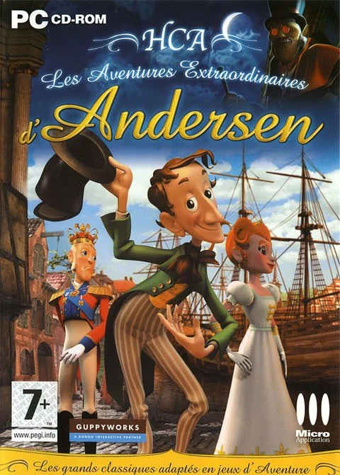 Jaquette de Hans Christian Andersen: Les aventures extraordinaires d'Andersen